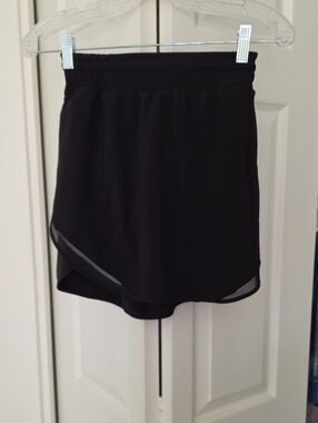 lululemon athletica Black Women’s Athletic Skort Sz S